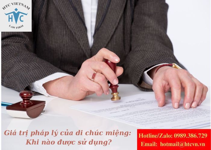 Giá trị pháp lý của di chúc miệng: khi nào được sử dụng?